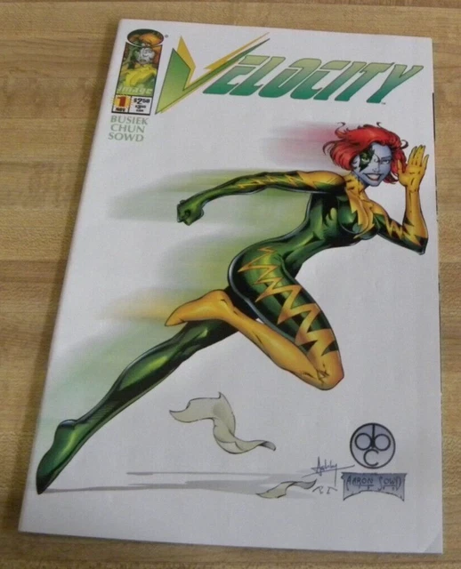 Image Top Cow Velocity 1 Comic Book First Printing Excellent!!!