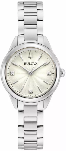 Bulova 96P219 Damenuhr Wilton Quarzuhren Damenarmbanduhr