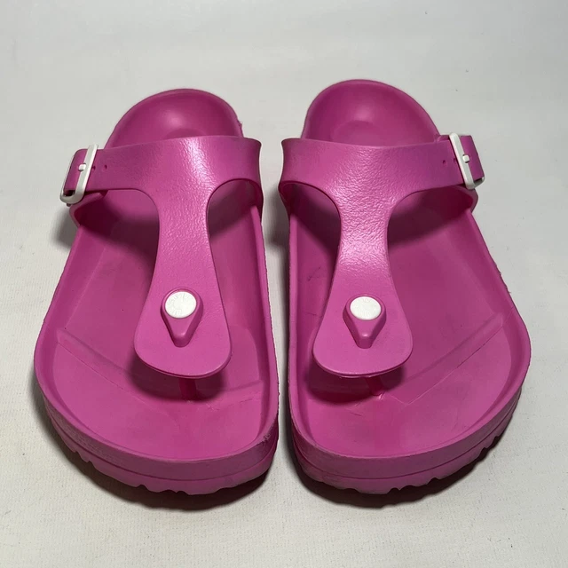 Birkenstock Gizeh Eva Womens Size 10 US 41 EU Sandals Pink Thong Slip On