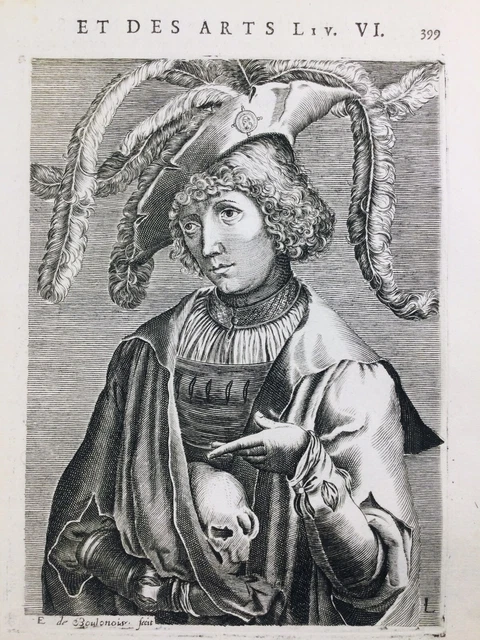Livre Astrologie De Jean Taisnier - Édition Originale 1682 - Gravure Rare Sur Malte