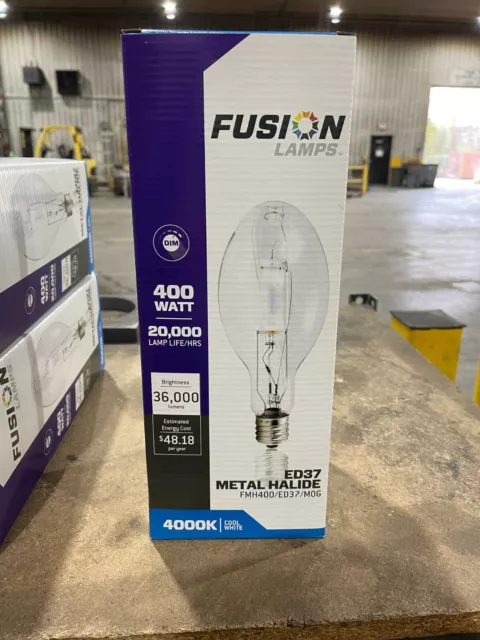 Fusion Lamps FMH400/U/STD/ED37 Metal Halide Lamp 400W NEW