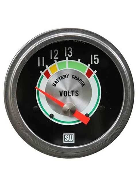 New Stewart Warner 692H72 2-5/8" Green Line Mechanical Water Temp Gauge 100-250° For Sale Online
