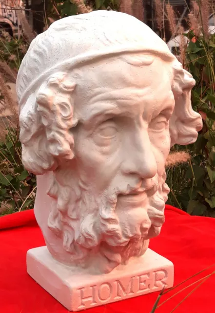 Sculpture Statue Bust of Home Drawing Model Homer Greek Italian Bust 40cm