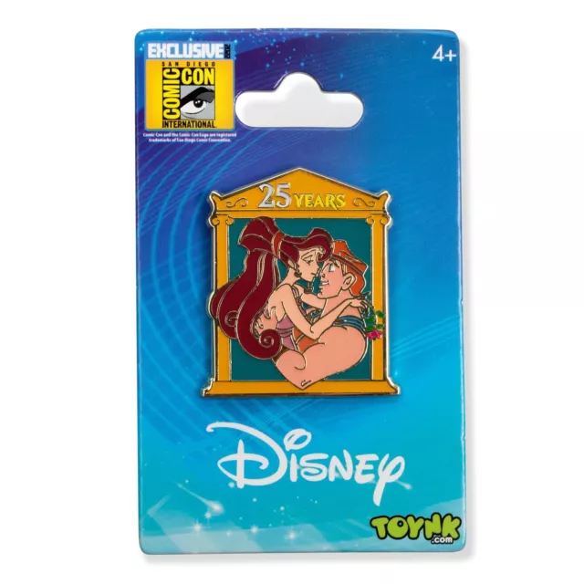 Disney Hercules Et Meg 25th Anniversaire Émail Broche Sdcc 2022 Exclusivité 2