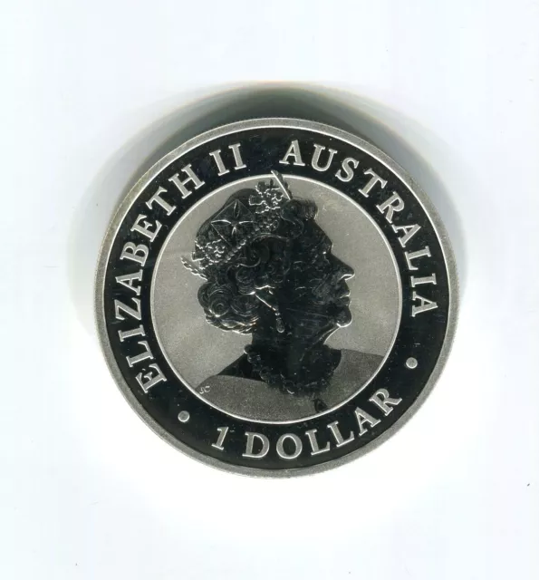 Australia 2019 Wedge-Tailed Eagle 1 dólar 1 onza plata (M6294) 2