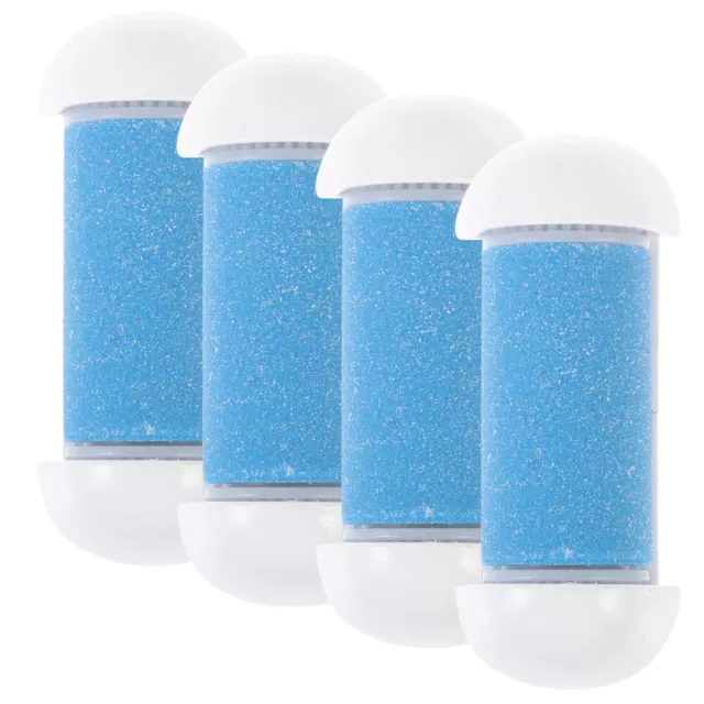 Set of 4 Replacement Rollers Heads for Electric Callus Removers