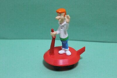 The Jetsons - George Jetson toy with wheels by Applause - 1990 3.5”