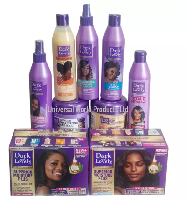 Dark & Lovely Hair Care Products - Full Range.