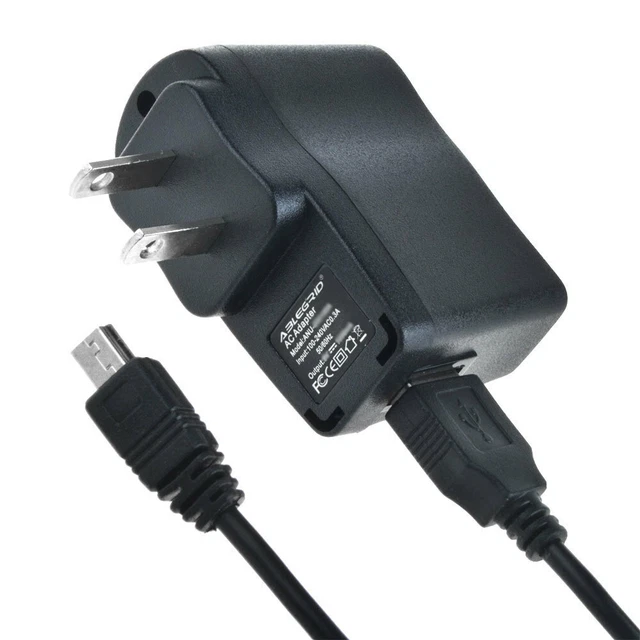 AC-DC Wall Power Supply Charger Adapter for Garmin Dakota 10 20 Edge 500 605 705