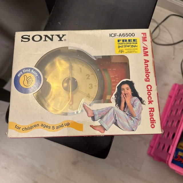 ラジオ・コンポ my first sony ICF-C6000 clock radio Sony ICF-C6000