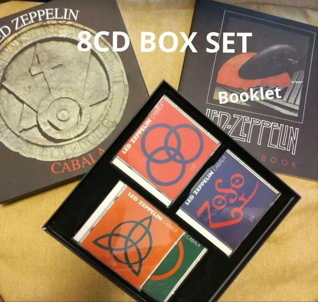 ☕【希少8CDBoxSet】Led Zeppelin CABALA LED ZEPPELIN CABALA 8CD Box Set with Booklet, Music