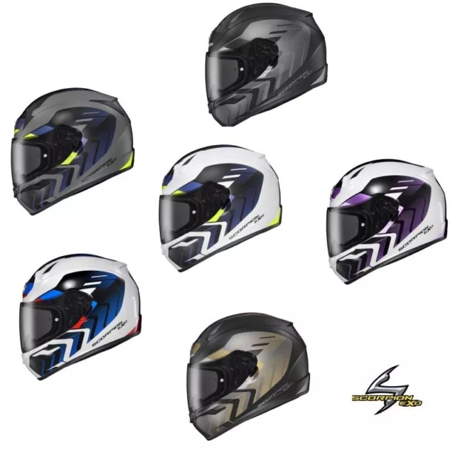Scorpion Exo R-320 Full face Street Motorcycle Helmet - Pick Size & Color
