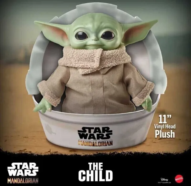 STAR WARS BABY Yoda The Child The Mandalorian 11-Inch Plush Toy Figure  £29.99 - PicClick UK
