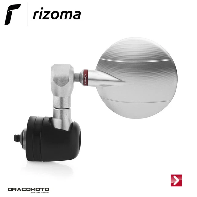 Rétroviseur RIZOMA Spy-R Noir Pour Vespa Sei Giorni 300 Hpe 2021-2022 - Neuf, Garantie 2 Ans