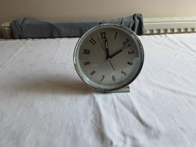 Vintage Alarm Clock In Gwo Possibly From A Ship