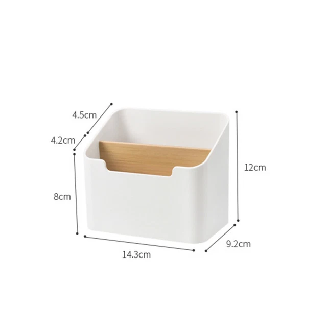 Caja de tejido práctico Suministros para sala de estar Caja de almacenamiento 2
