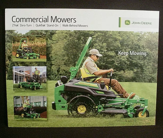 John Deere Commercial Mowers Sales / Specifications Brochure - Original