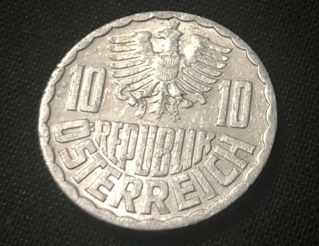 Austria 10 Groschen 1975. World Coin. Combined Shipping Discounted.