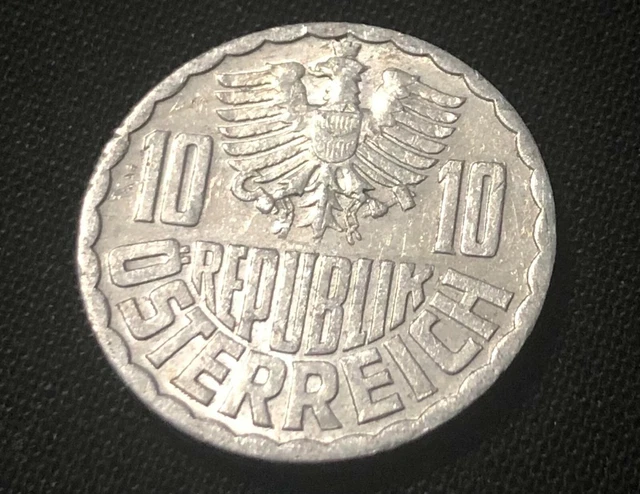 Austria 10 Groschen 1975. World Coin. Combined Shipping Discounted.