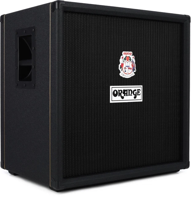 Orange OBC410 4x10" 600-watt Bass Cabinet with Horn 8-ohm - Black Orange OBC410 4x10" 600-watt Bass Cabinet with Horn 8-ohm - Black