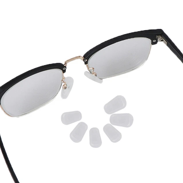 1 Pair Embedding Anti-slip Silicone Nose Pads For Eyeglasses Glasses SpectA-Z0