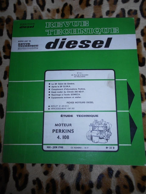 Revue Technique Diesel DAF - Occasion Pour Mécaniciens Et Passionnés