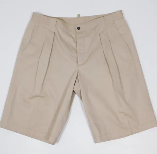 DSquared2 Pleated Khaki Shorts 56 (DD)