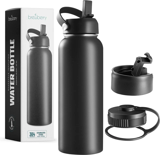 Sports Bottle and Travel Mug for Hot and Cold Beverages, Wide Mouth, Double Wall