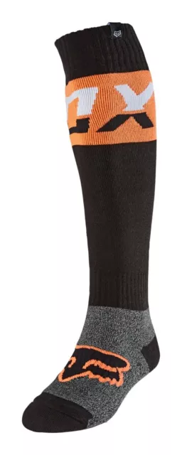 Lange Strümpfe Sportsocken Mann Fox Fr Thick Socken Afterburn Black Orange Cross