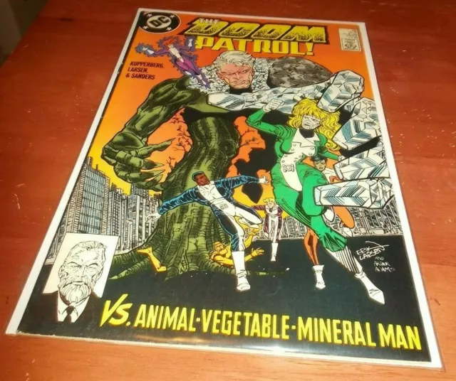 The Doom Patrol # 15 G/Vg Dc Comic 1988 Animal-Vegetable-Mineral Man Robot Man