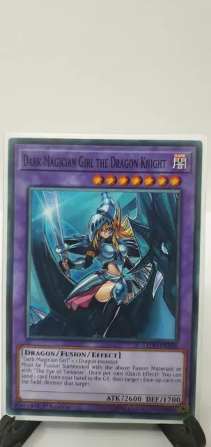 YuGiOh Dark Magician Girl the Dragon Knight LEDD-ENA36 1st Edition