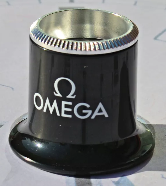 LENTE MONOCOLO DA orologi ingrandimento 2 1 2 ORIGINALE OMEGA NUOVA EUR 85 50 PicClick IT