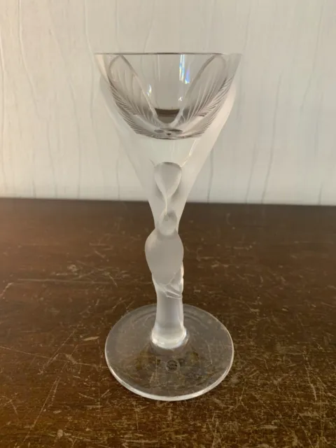 Verre à Vin/Cristal Igor Carl Fabergé - Modèle Colombes - État Comme Neuf