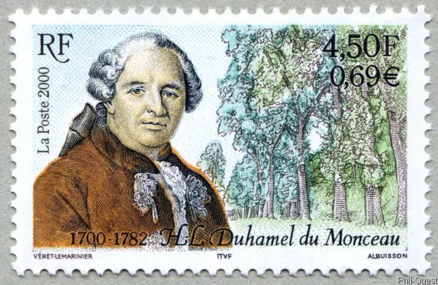 Timbre de 2000 - Henri-Louis Duhamel du Monceau 1700-1782 - N° 3328 Neuf