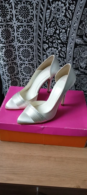 Scarpe da sposa D'Orsay Else Sancerre avorio UK 5