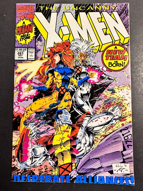 Marvel Comics The Uncanny X-Men Vol 1 #281 1991 JS6