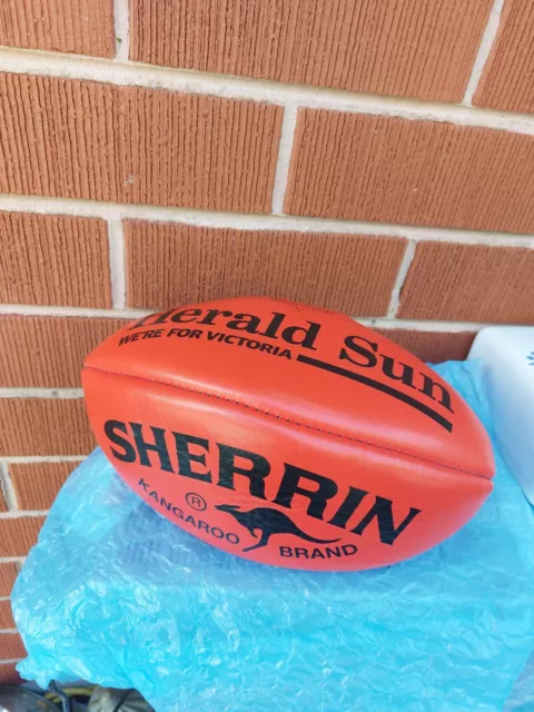 Sherrin Kangaroo Brand AFL FOOTY KB Leather  Football  Size 5