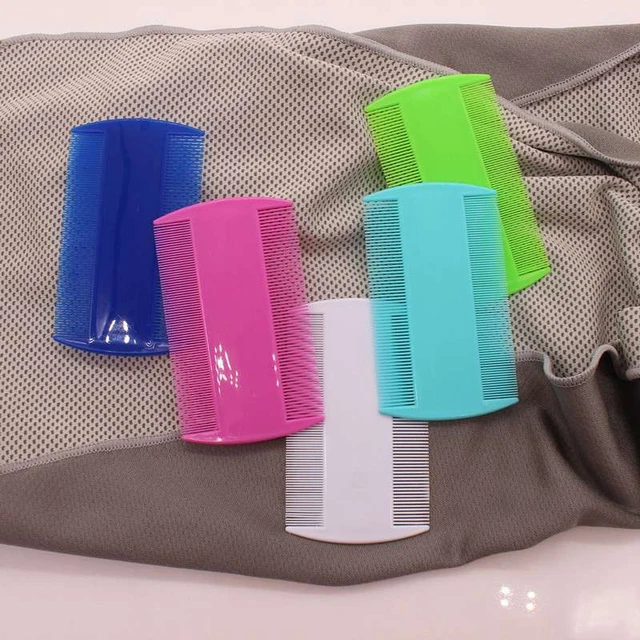Sided Detection Comb Flea Nit Pet Head Nit Pastel   Nits Comb Double Lice Kids