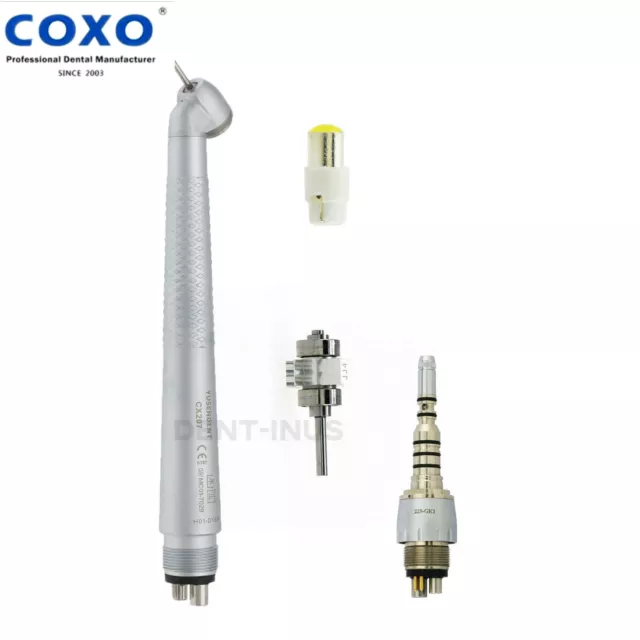 COXO Dental 45 degree Surgical Fiber Optic Turbine Handpiece fits KaVo MULTIflex