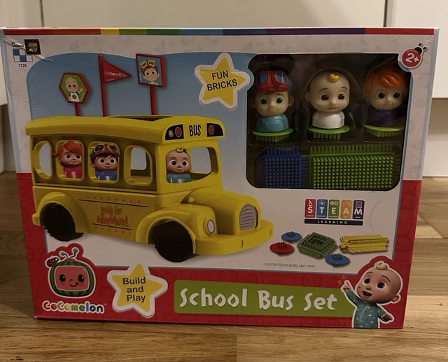 COCOMELON SCHOOL BUS Set Build And Play 2 Years Plus Kids Toy £21.51 ...