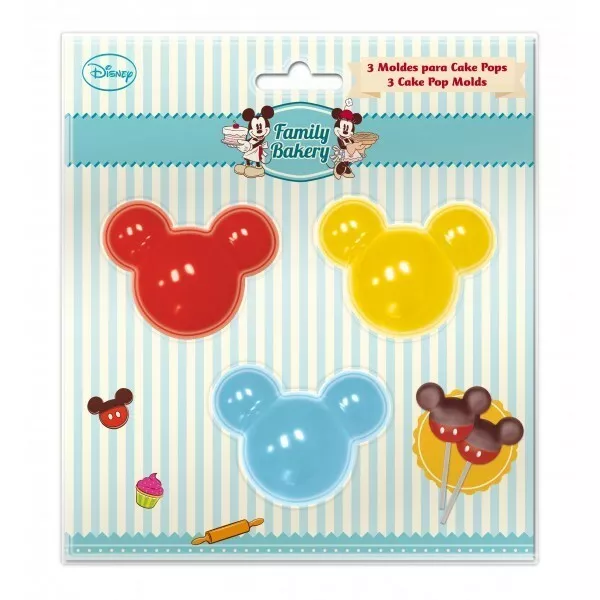 Molde Cake Pop Mickey - Especial Repostería. Nuevo. Disney Bakery