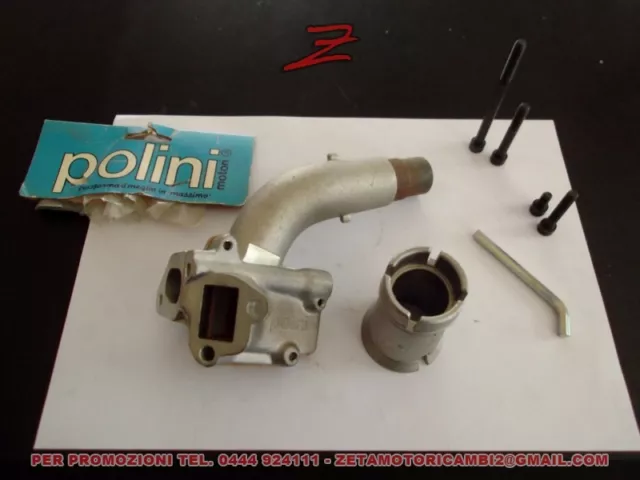 collettore doppia aspirazione lamellare Piaggio Vespa PK d. 19 Polini 215.0200