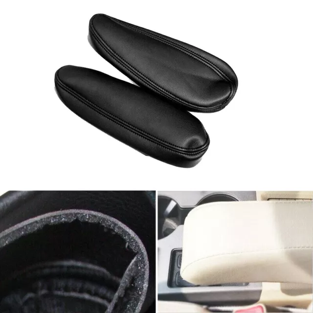2*Front Seat Armrest Leather Cover Replacement for Chevy Tahoe Suburban Escalade