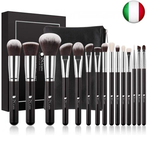 DUcare Pennelli Make Up Set 15Pcs Pennelli Trucco Professionali Set di pennelli