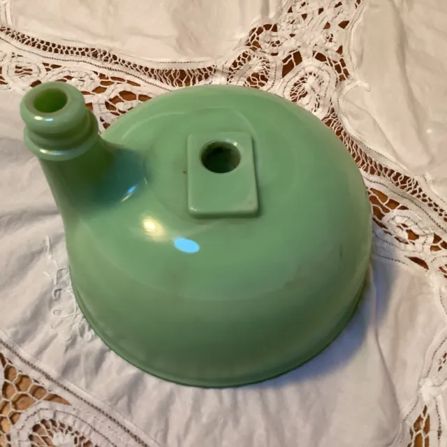 Vintage 1930's SUNBEAM Mixmaster Green Milk Glass JADITE Juicer Bowl ONLY 87228