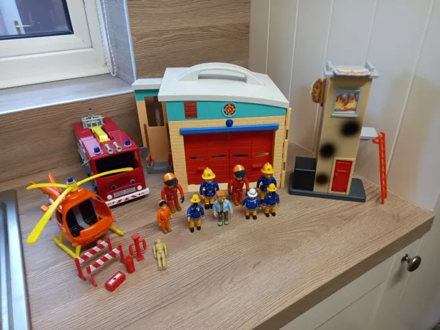 Fireman Sam Playset Used