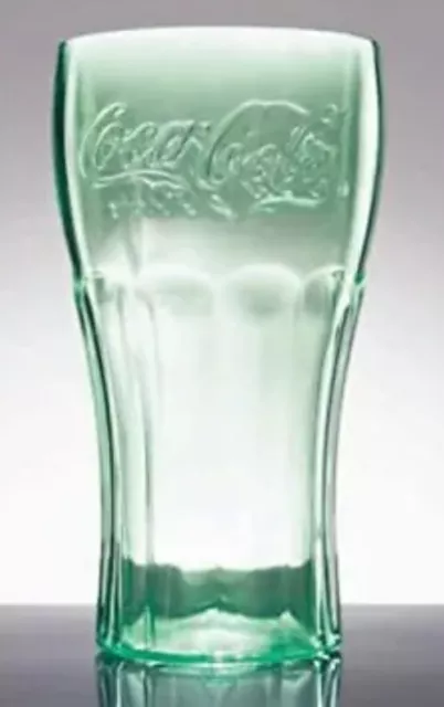 Genuine Coca Cola Green Glass Coke Vintage GET