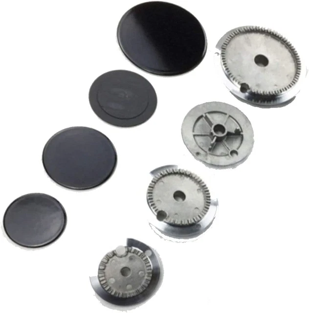 Kit De Brûleurs De Rechange Pour Cuisinière Electrolux Zanussi - 4 Brûleurs Non Originaux (1 Grand, 2 Moyens, 1 Petit)