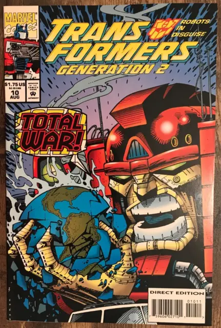 Transformers Generation 2 #10 By Furman Megatron Optimus Prime Two NM/M 1994