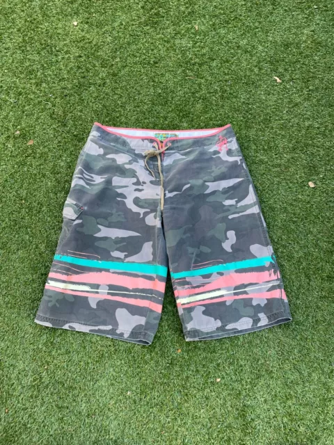 Billabong Unisex Surf Swimming Shorts Used Size 4 36" R3